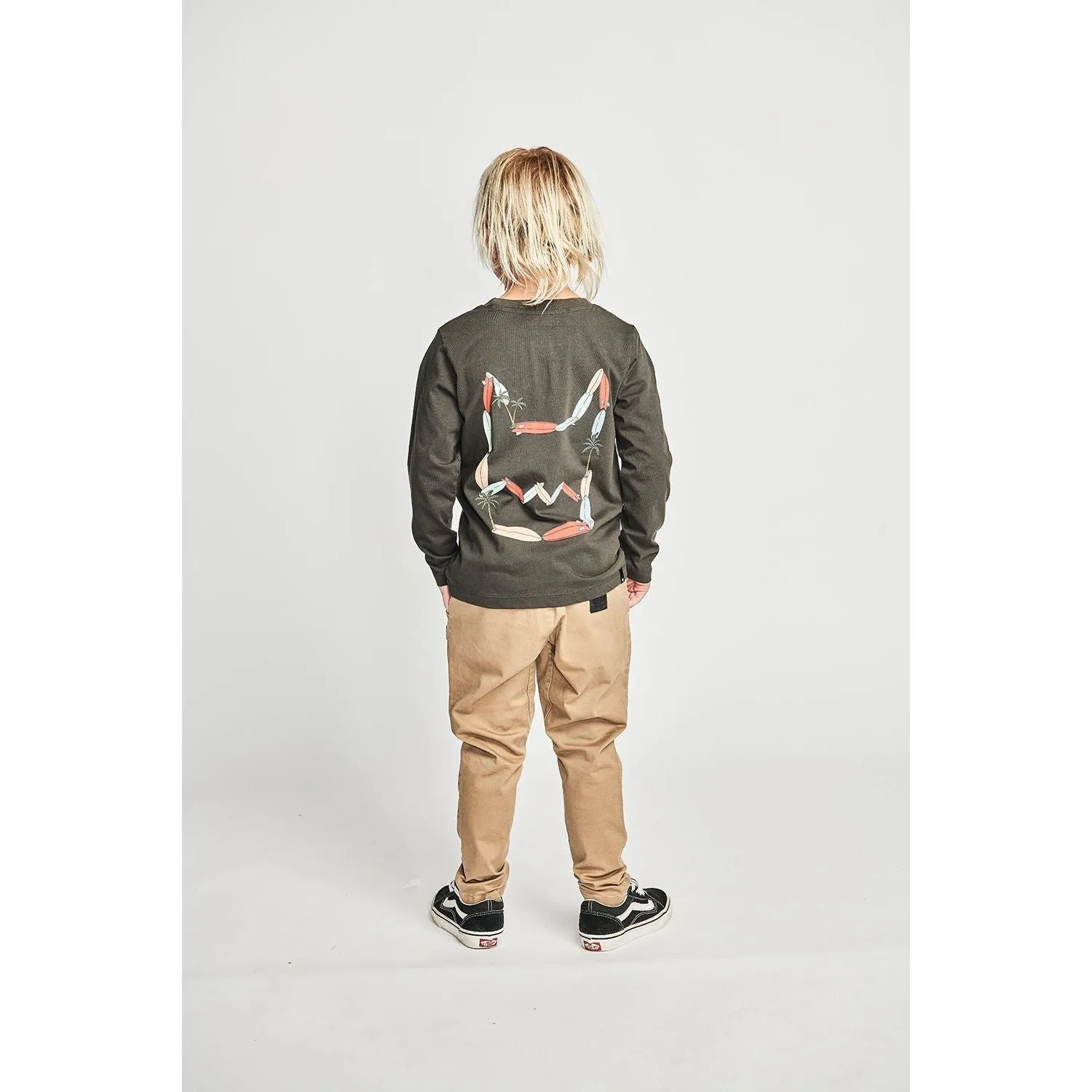 Stickface Ls Tee - Soft Black