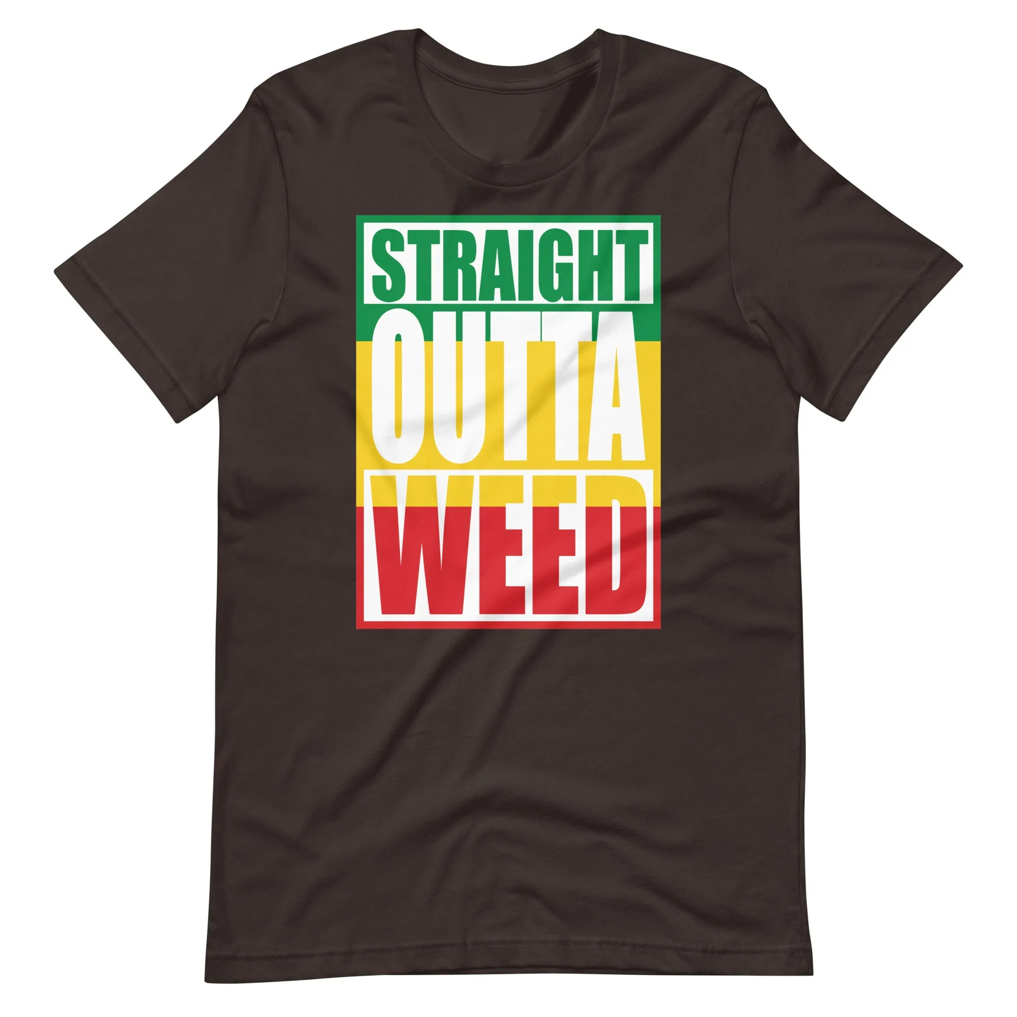 Straight Outta Weed Unisex t-shirt