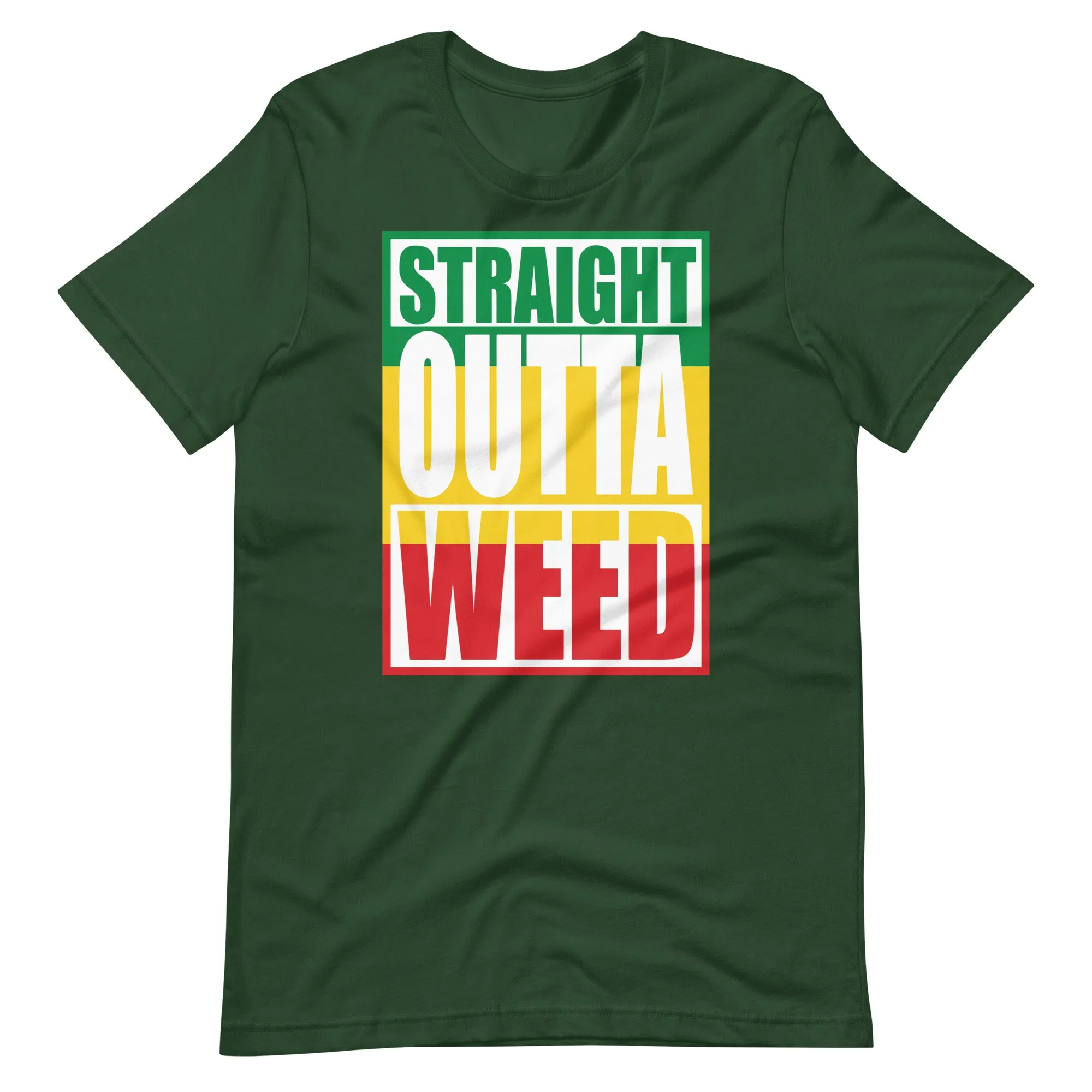 Straight Outta Weed Unisex t-shirt