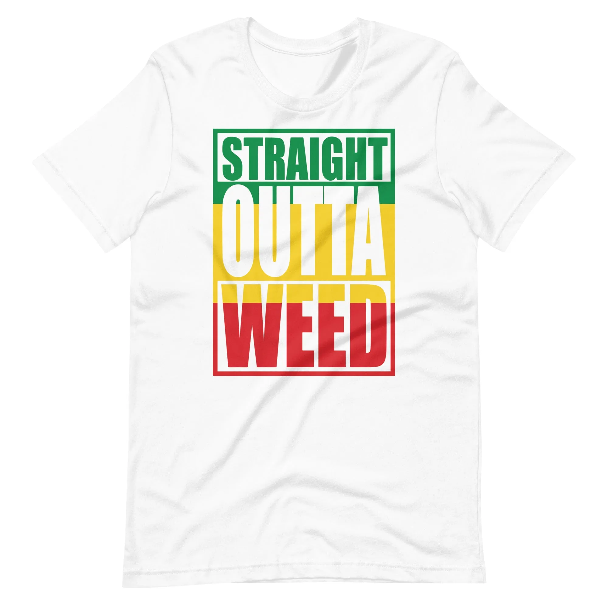 Straight Outta Weed Unisex t-shirt