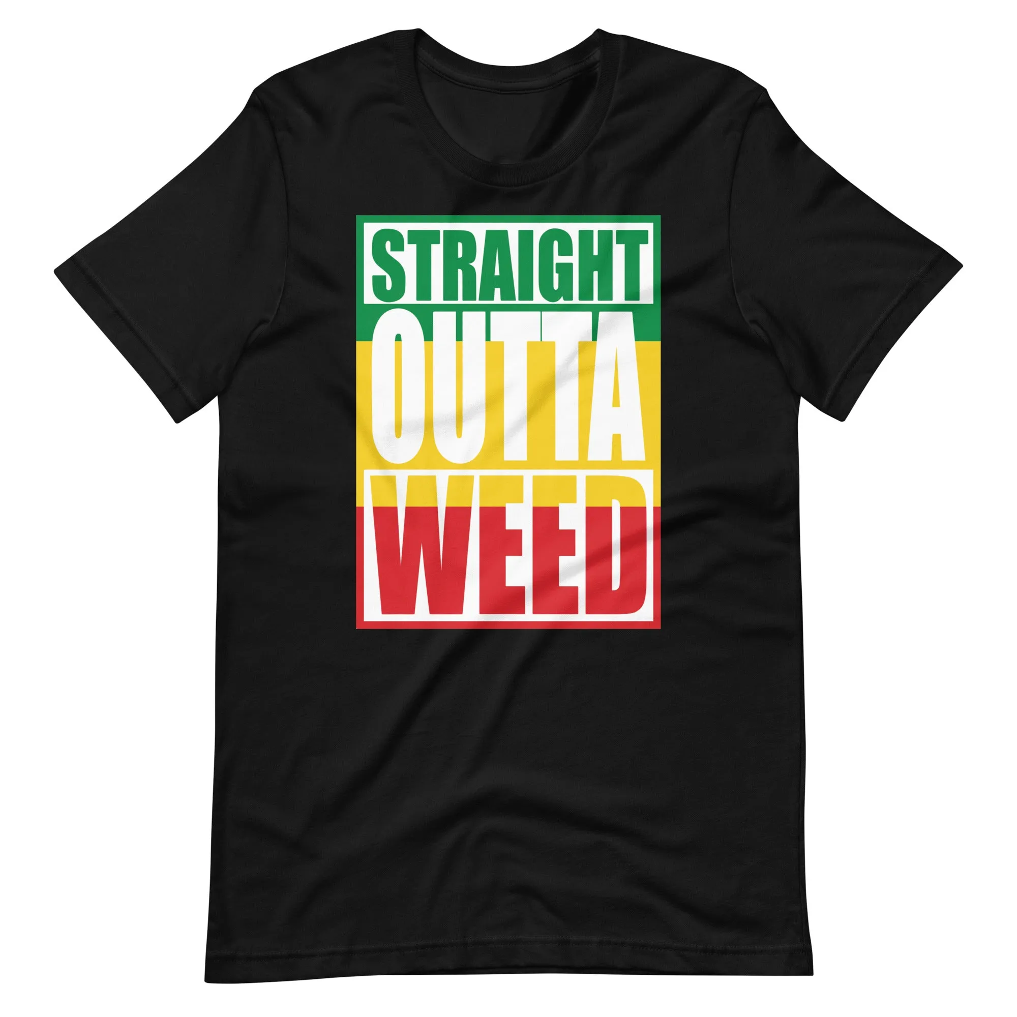 Straight Outta Weed Unisex t-shirt