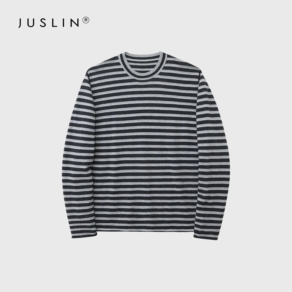 Striped Knit Pullover