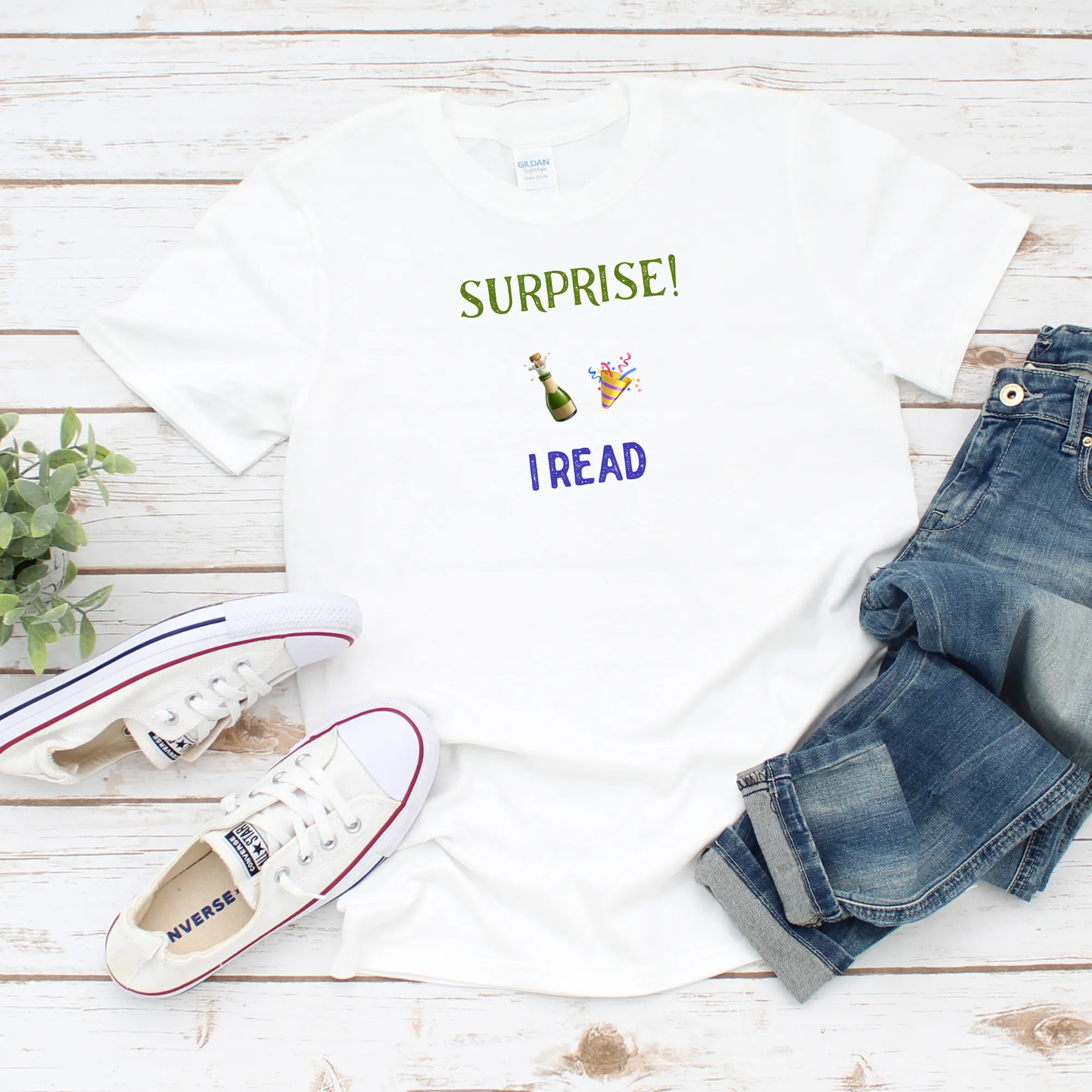 Surprise I Read Shirt. Are You Surprised?