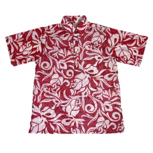 Tahiti Pareo Pullover (Burgundy)