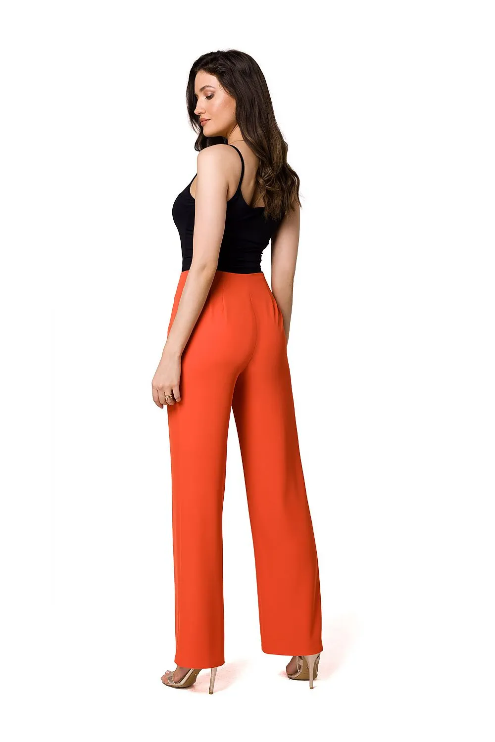 Tailored High-Waist Elegant Trousers