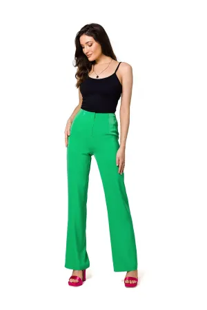 Tailored High-Waist Elegant Trousers
