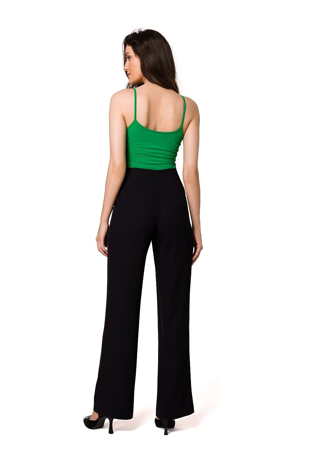 Tailored High-Waist Elegant Trousers