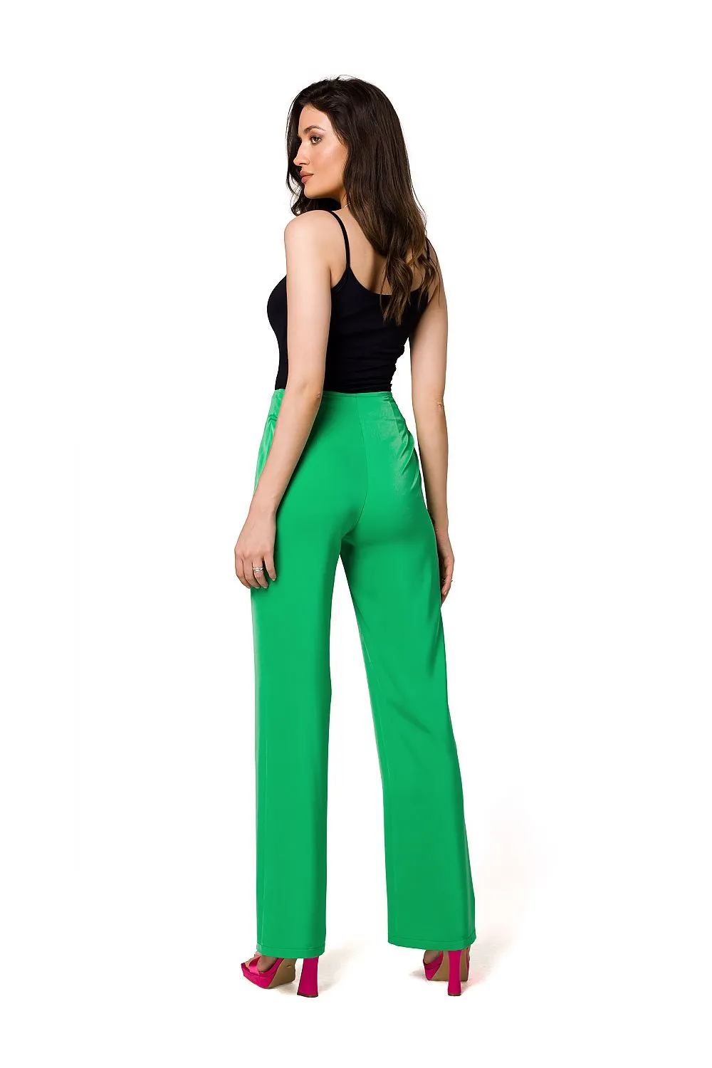Tailored High-Waist Elegant Trousers