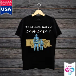 The One Where I Become A Daddy | Fireman | Firetruck T-Shirts, Fireman Dad Design, Mens T Shirt-TV Series  Friends Dad, Fireman Daddy Shirt