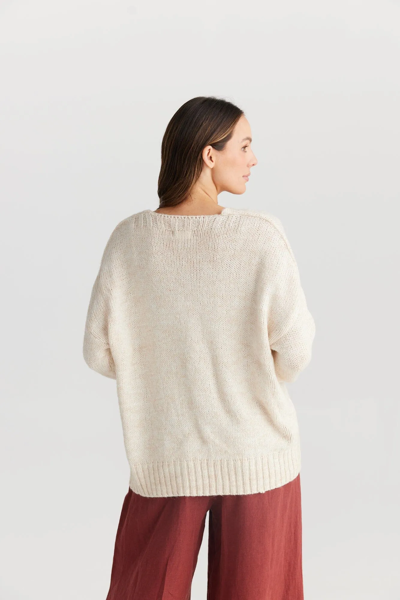 THE SHANTY CORPORATION Amar Knit - Natural