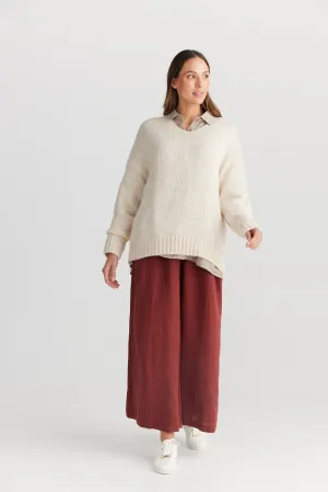 THE SHANTY CORPORATION Amar Knit - Natural