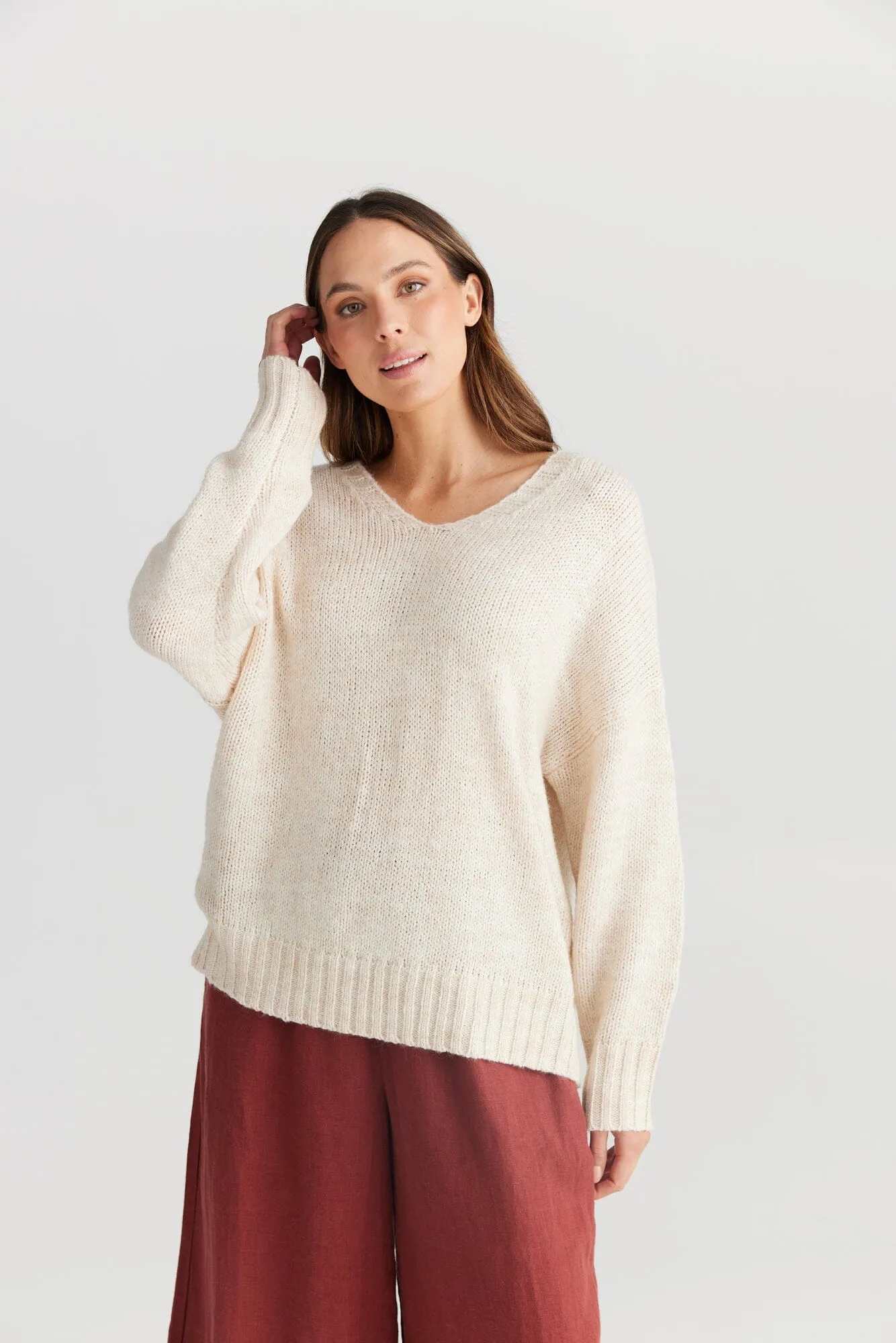 THE SHANTY CORPORATION Amar Knit - Natural