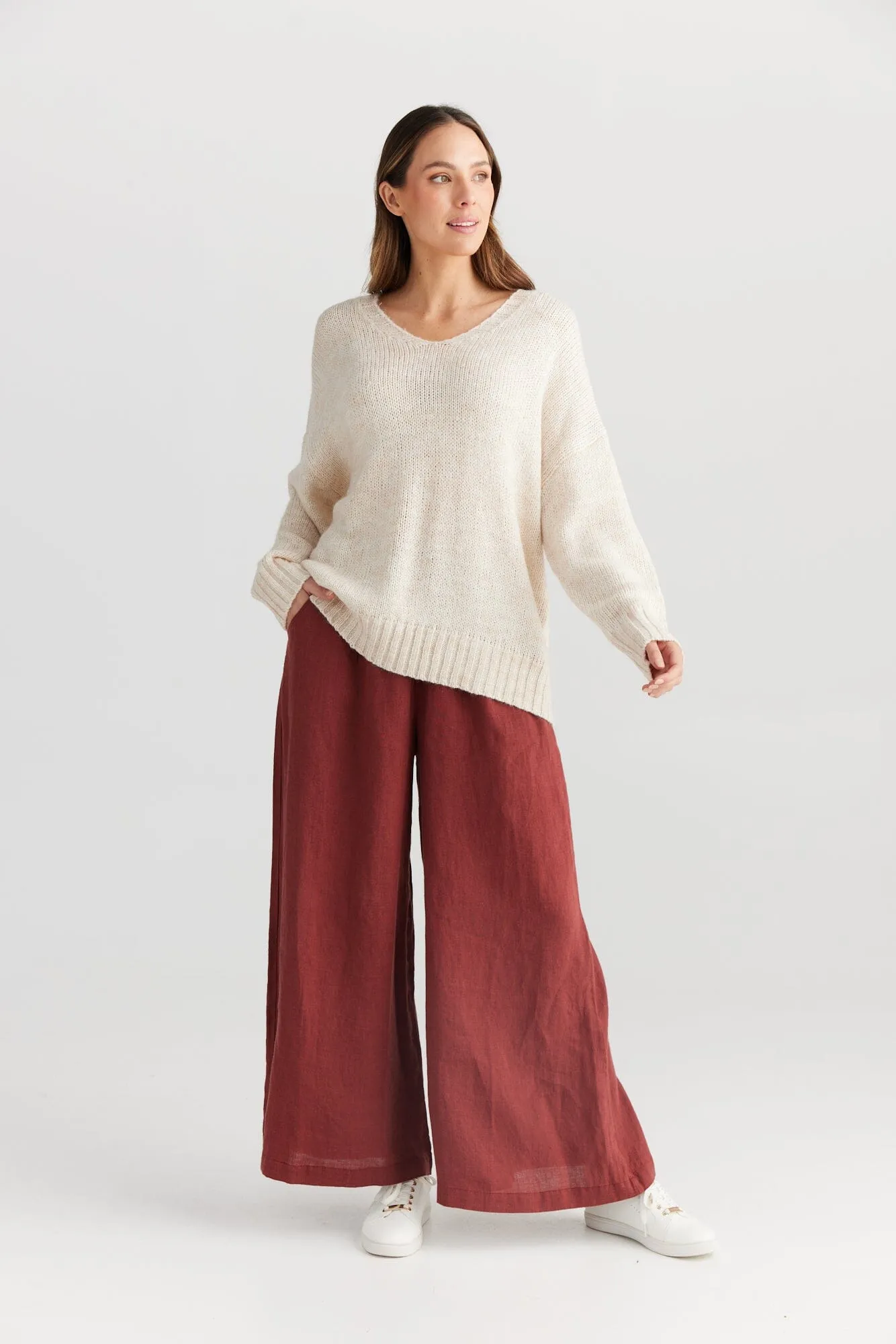 THE SHANTY CORPORATION Amar Knit - Natural