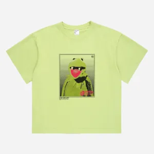 The Spooky Frog T-Shirt (Cardamom) - Boxier Fit