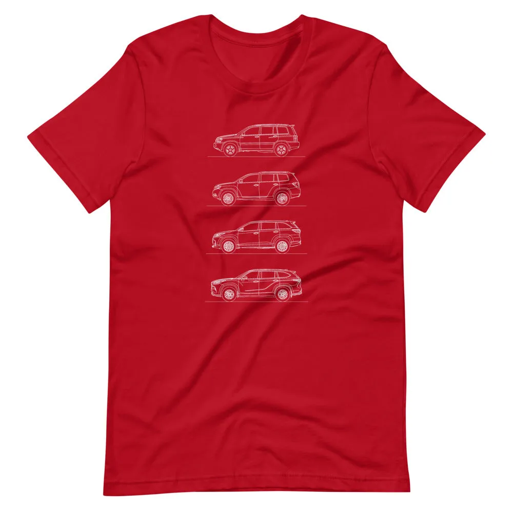 Toyota Highlander Outline T-shirt