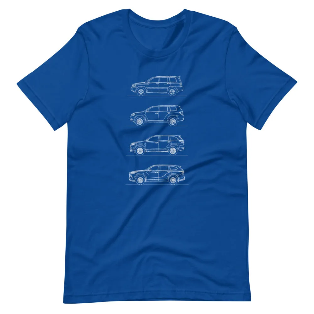Toyota Highlander Outline T-shirt