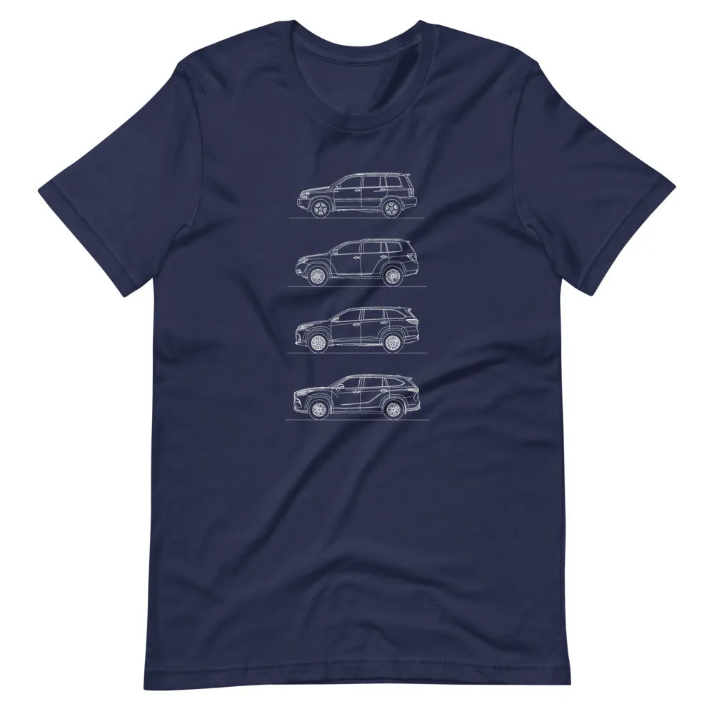 Toyota Highlander Outline T-shirt