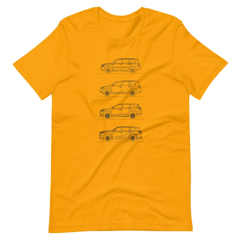 Toyota Highlander Outline T-shirt