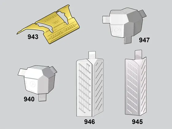 Trim-Tex 350 Medium Chamfer Molded Corners Adapters