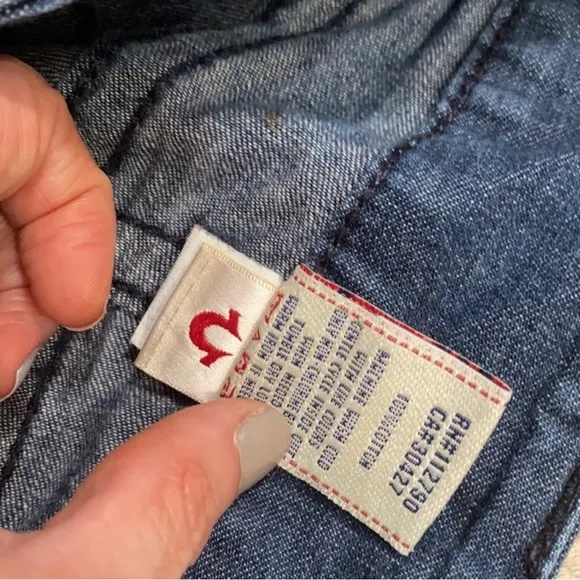 True Religion Sammy Jean Shorts