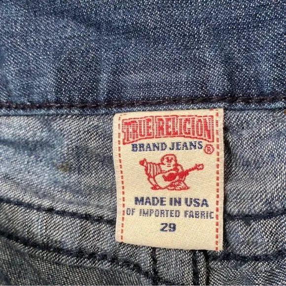 True Religion Sammy Jean Shorts