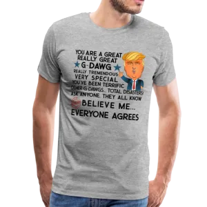Trump G-Dawg Men's Premium T-Shirt