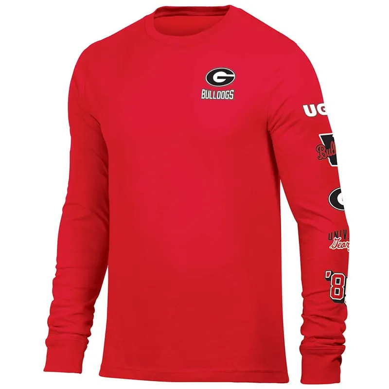 UGA Mascot Sleeve Hit Sleeve T-Shirt