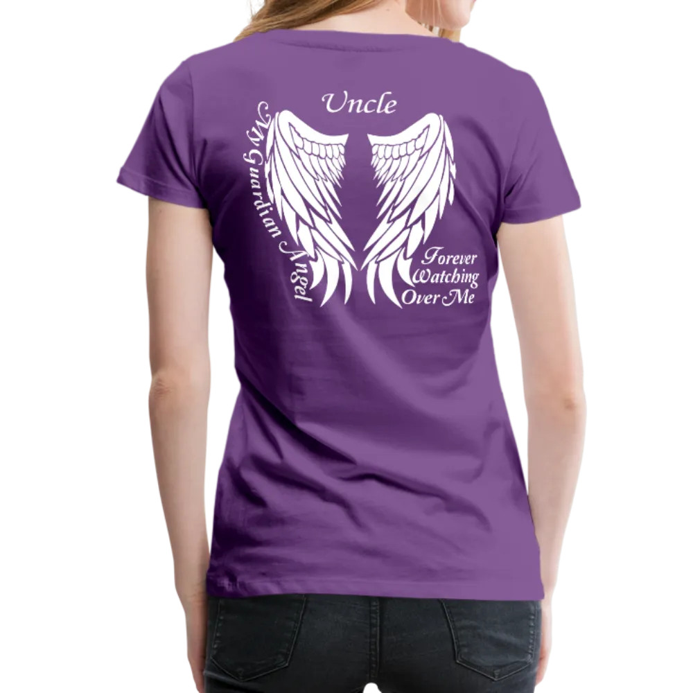 Uncle Guardian Angel Women’s Premium T-Shirt (CK1473W)