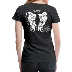 Uncle Guardian Angel Women’s Premium T-Shirt (CK1473W)