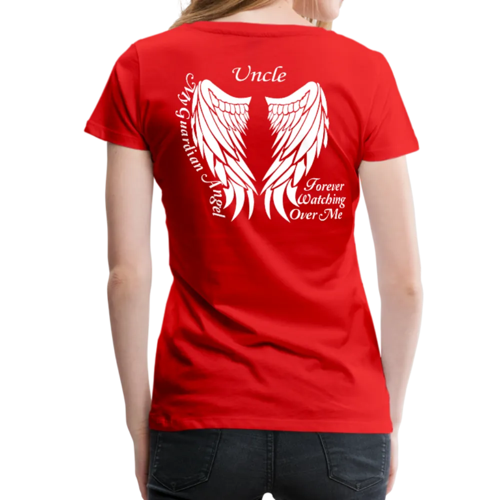 Uncle Guardian Angel Women’s Premium T-Shirt (CK1473W)