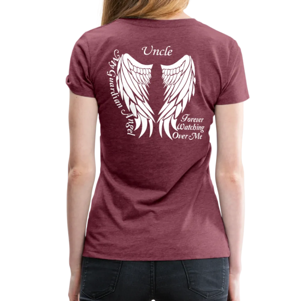 Uncle Guardian Angel Women’s Premium T-Shirt (CK1473W)