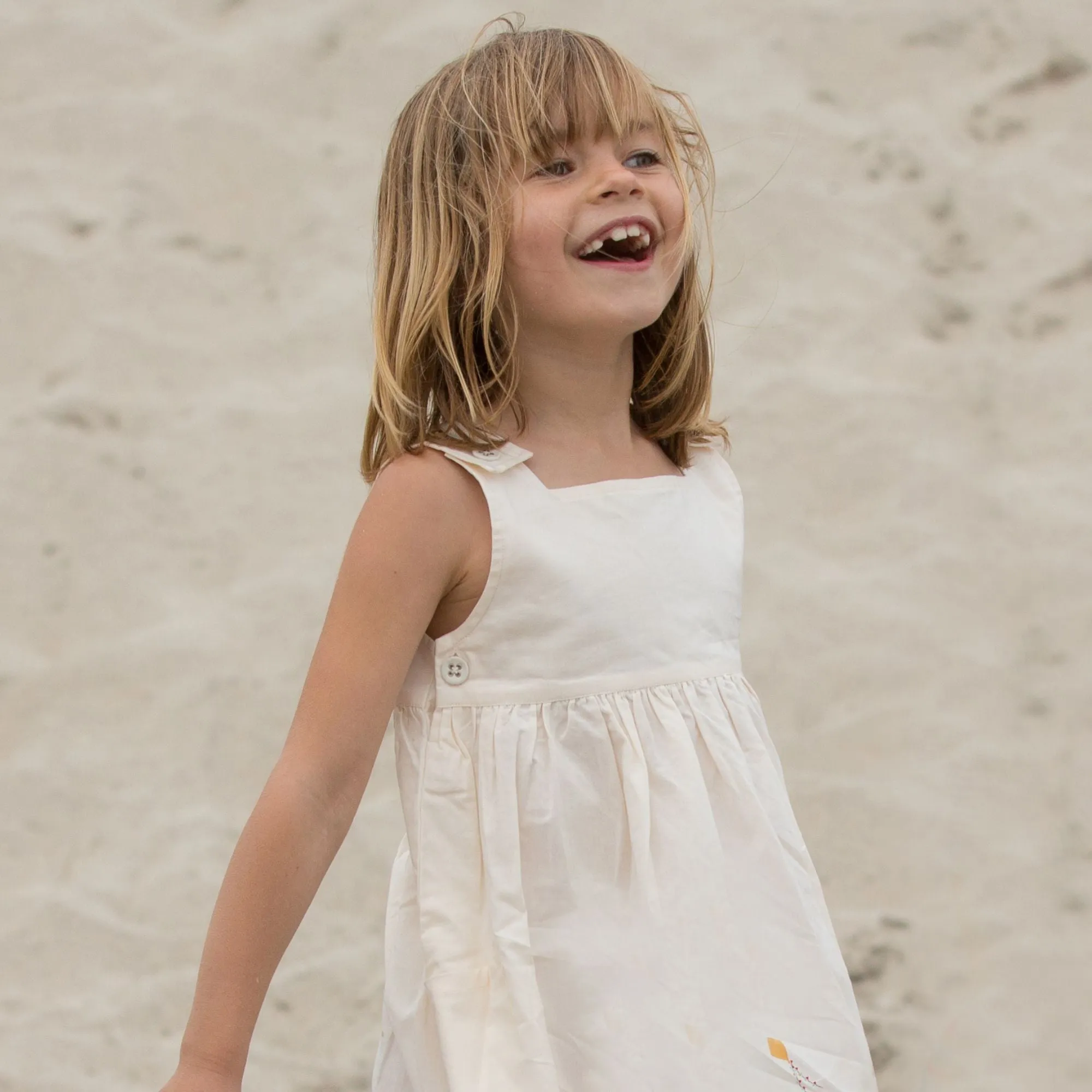 Up In The Sky Sleeveless Pinny Dress