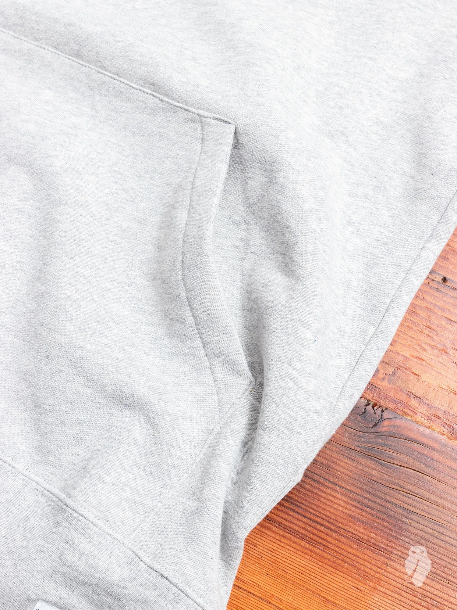 Vagn Pullover Hoodie in Light Grey Melange
