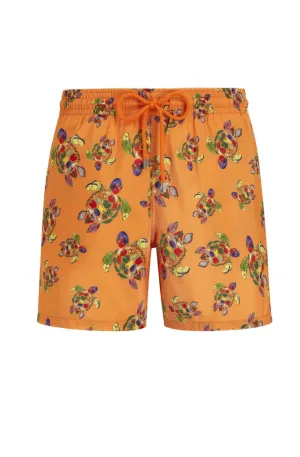 VILEBREQUIN Men Swim Shorts Ultra-Light and Packable Rataturtles