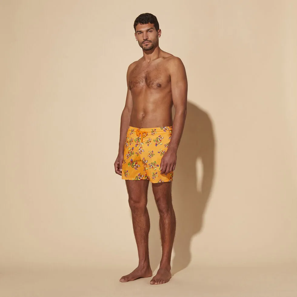 VILEBREQUIN Men Swim Shorts Ultra-Light and Packable Rataturtles
