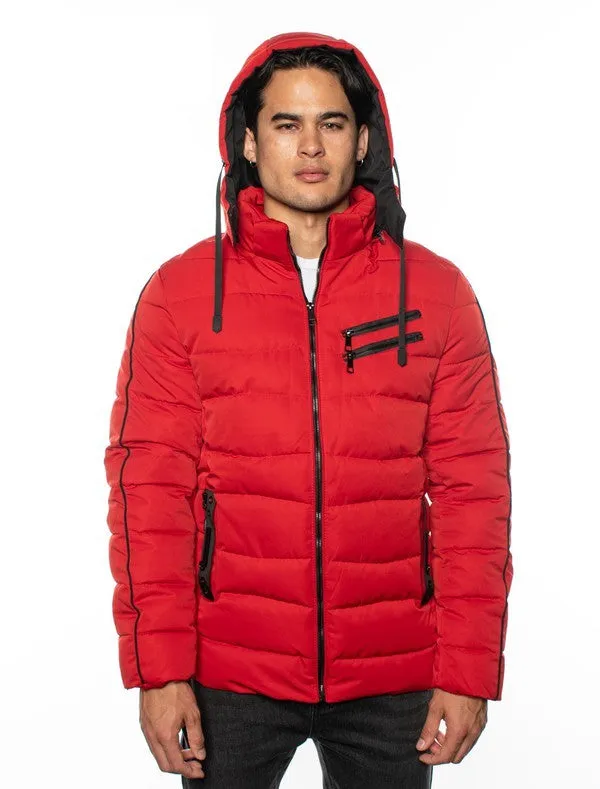 VPJ-16 Versatile Hooded Puffy Jacket for Men 6 PACK