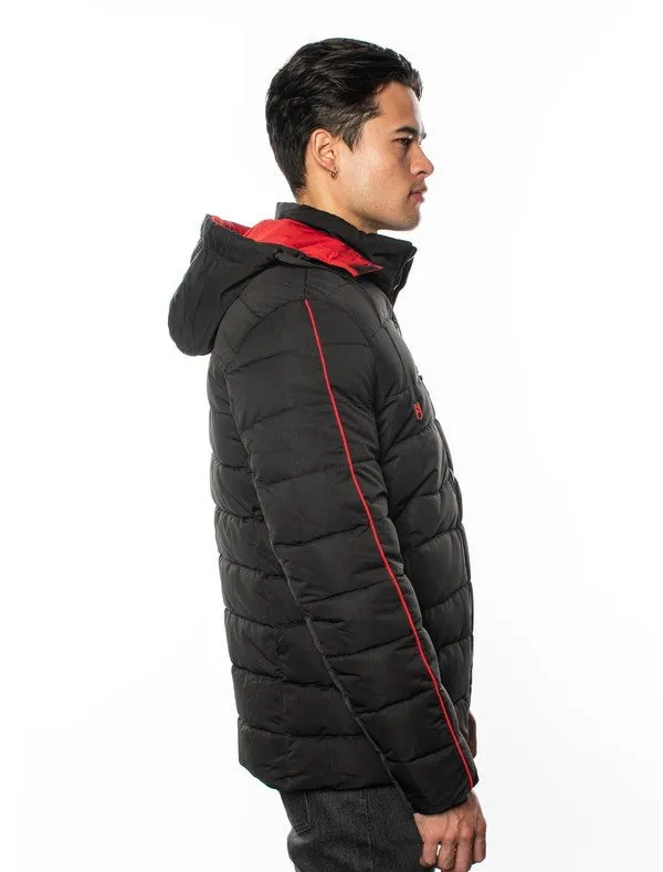 VPJ-16 Versatile Hooded Puffy Jacket for Men 6 PACK
