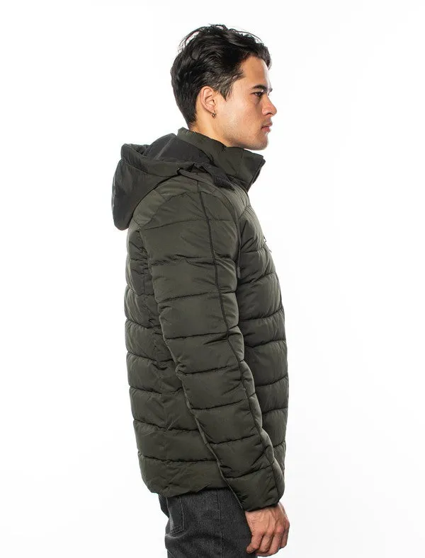 VPJ-16 Versatile Hooded Puffy Jacket for Men 6 PACK