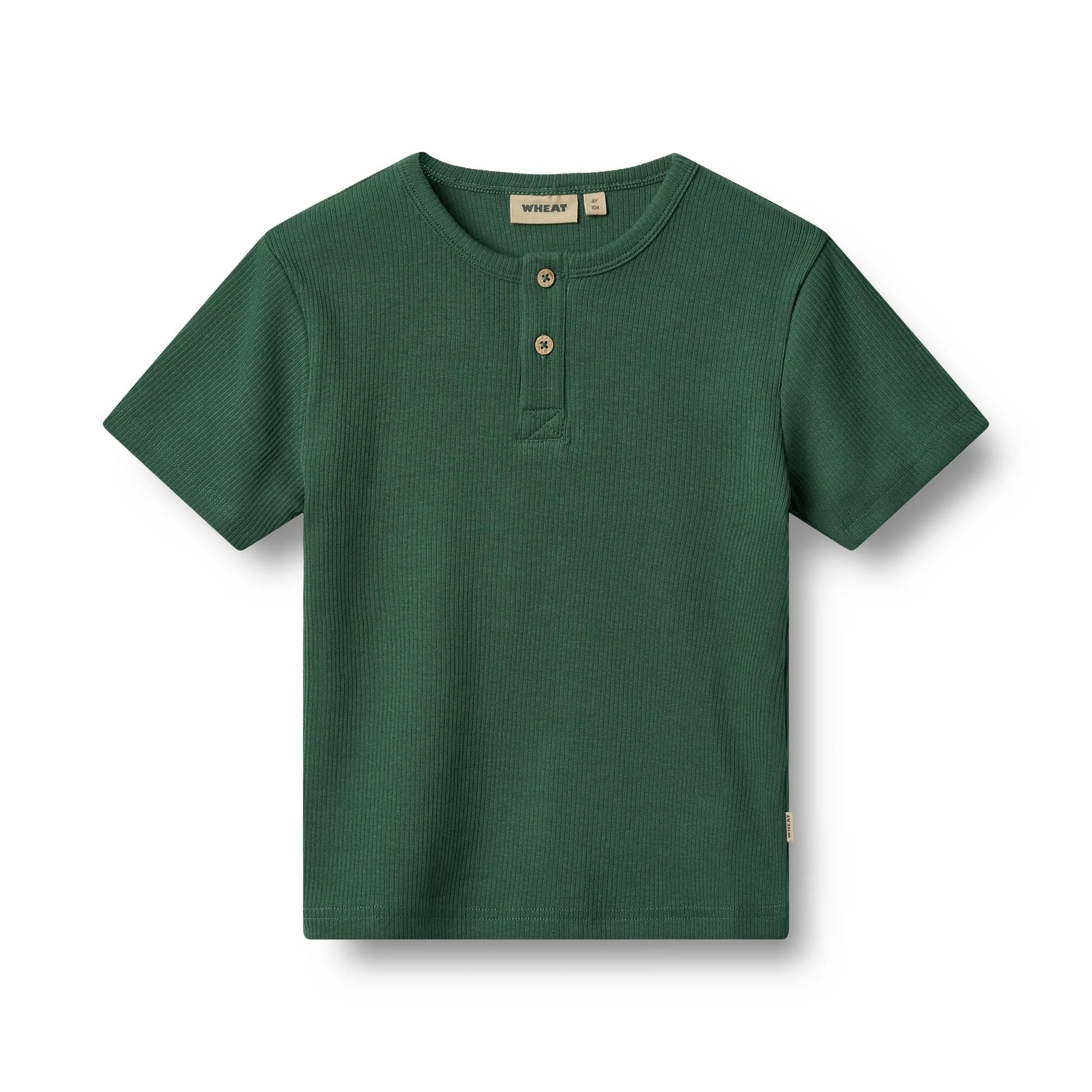 [Wheat] T-Shirt S/S Lumi - Green