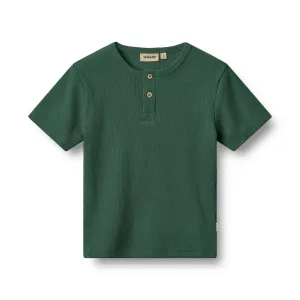 [Wheat] T-Shirt S/S Lumi - Green