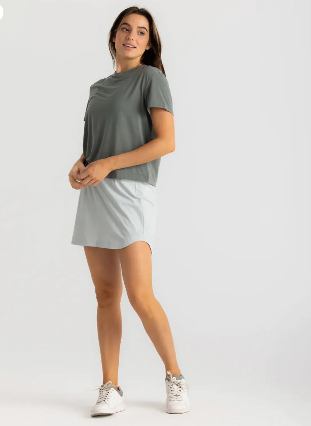 Women's Bamboo-Lined Active Breeze Skort - 15"