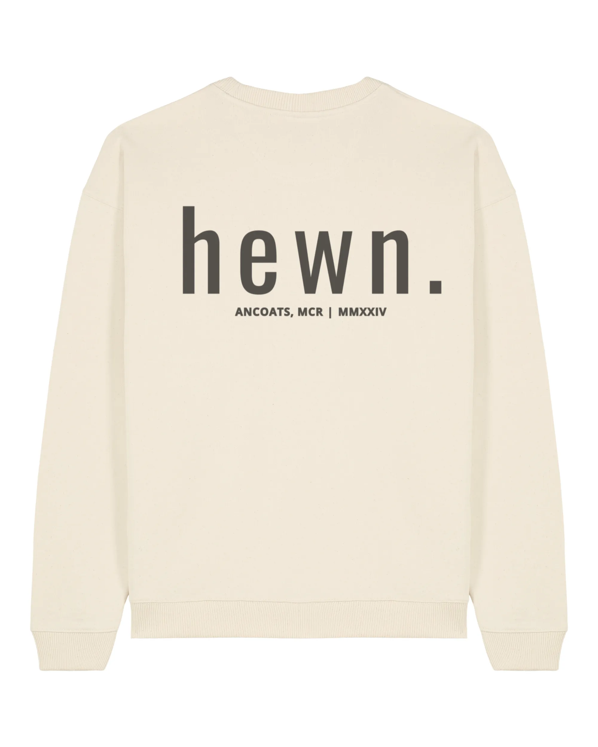 Women's Organic Cotton Signature Oversized Sweatshirt | Natural Cotton