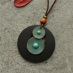Women's Retro Necklace Sweater Chain