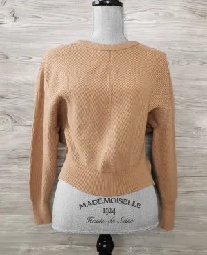 WOMENS SIZE LARGE - ZARA, Knit Crop Sweater VGUC B17