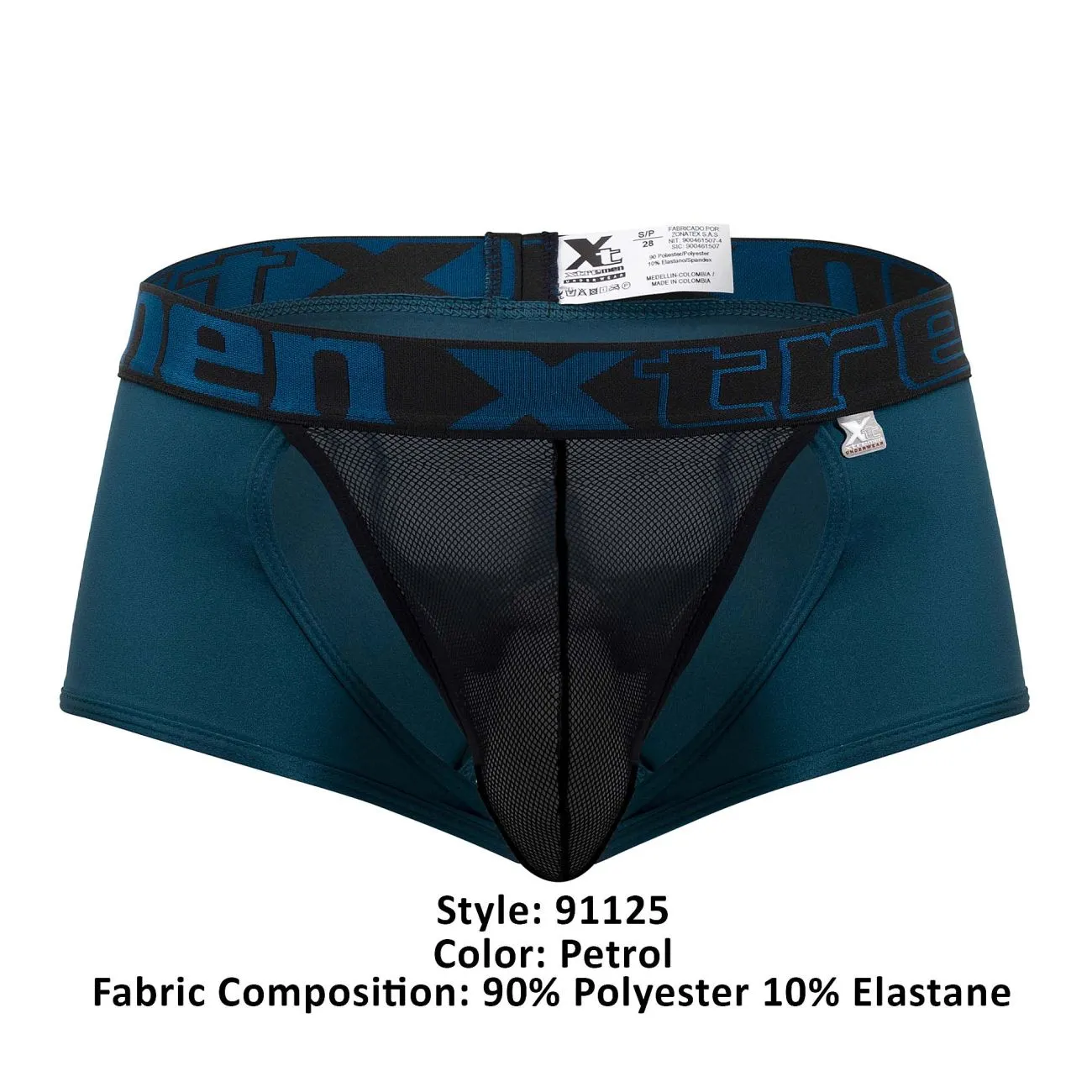 Xtremen 91125 Daring Mesh Trunks Petrol