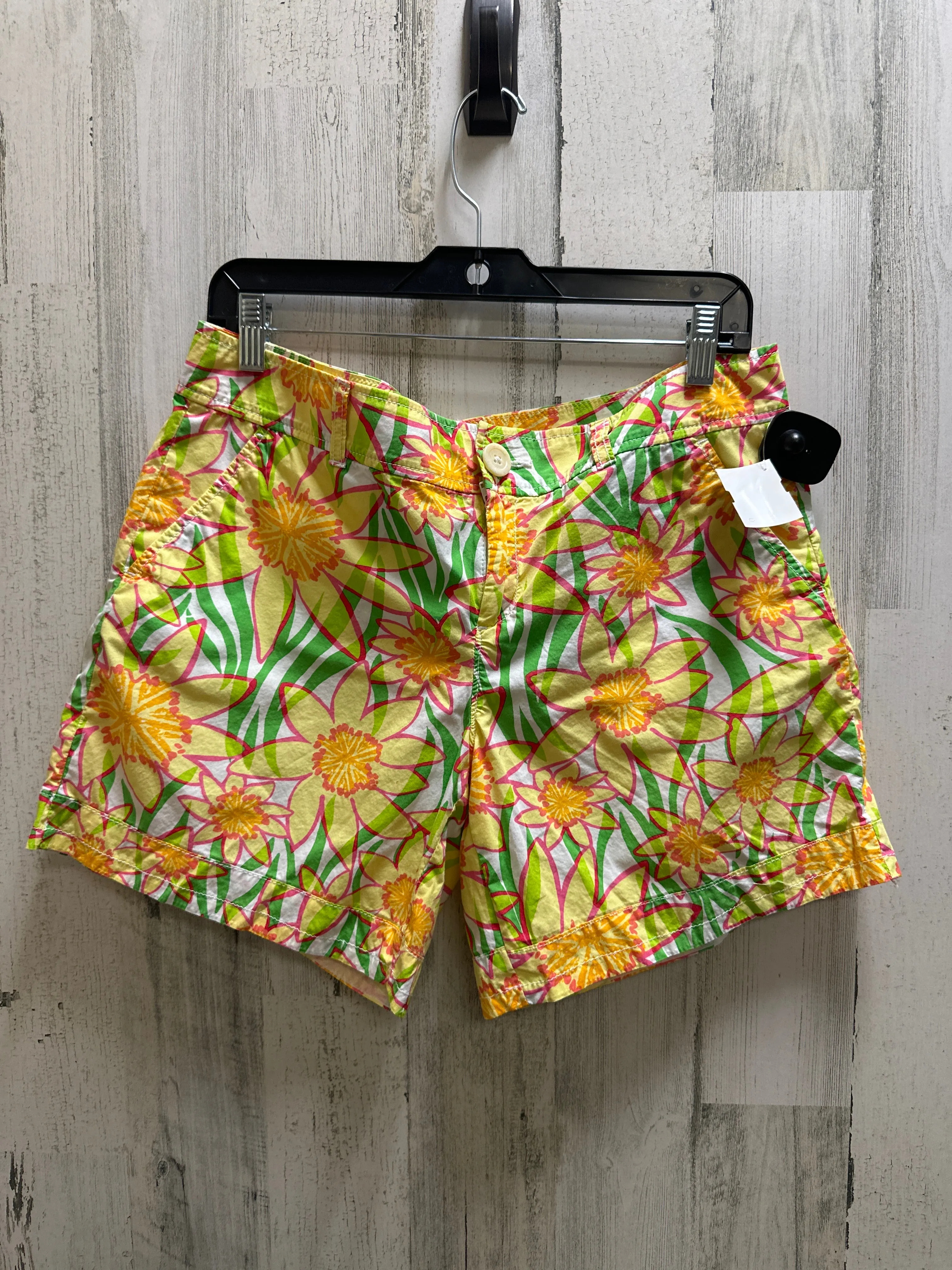 Yellow Shorts Lilly Pulitzer, Size 10