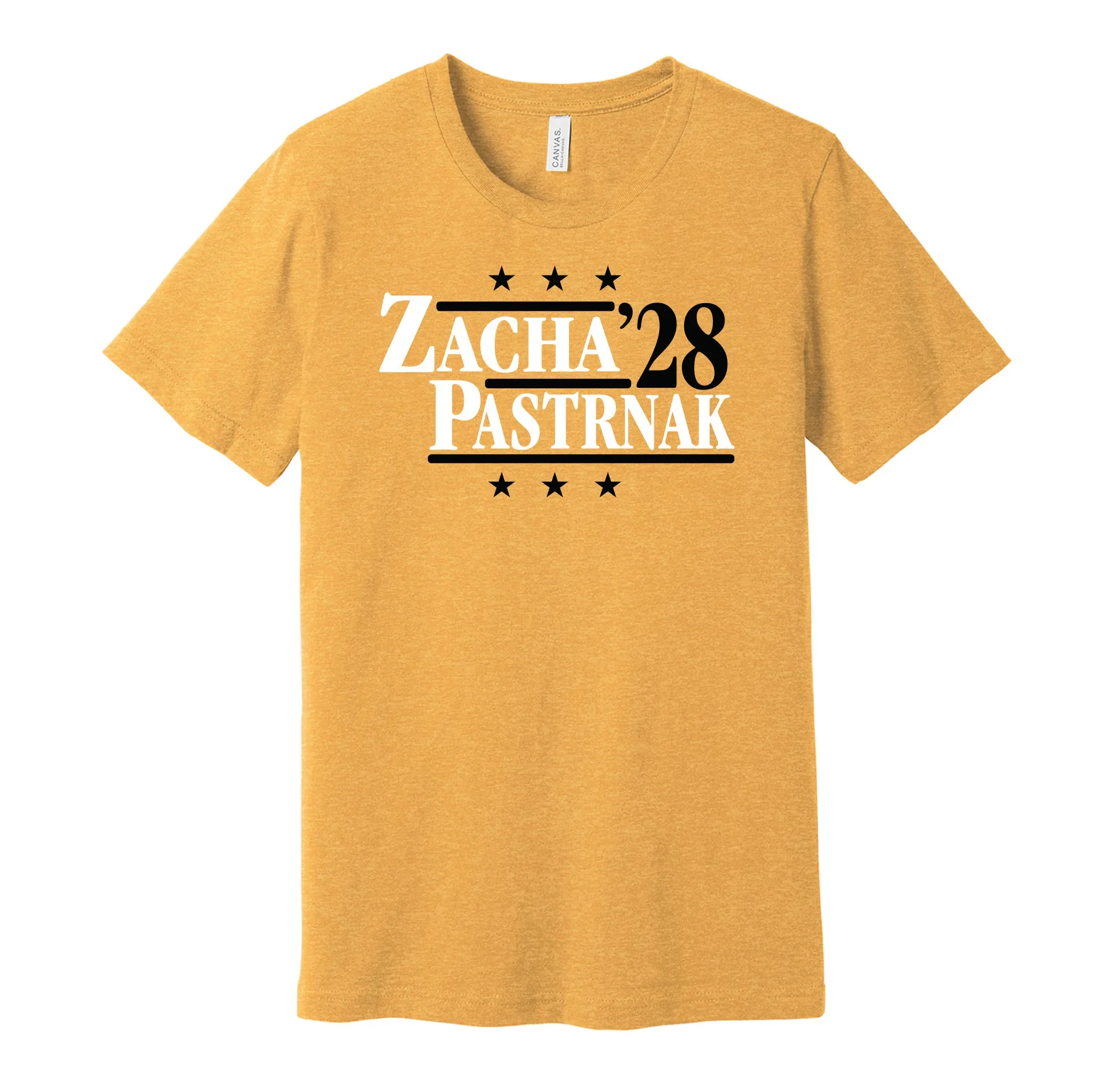 Zacha & Pastrnak '28 - Boston Hockey Political Campaign Parody T-Shirt - Hyper Than Hype Shirts